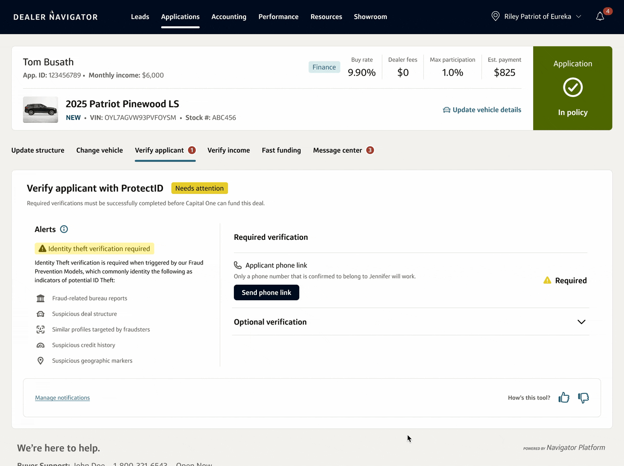 Anti-fraud Tool Demo